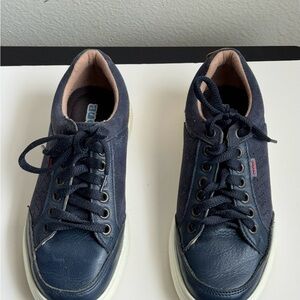 Stylish Navy Kids Sneakers